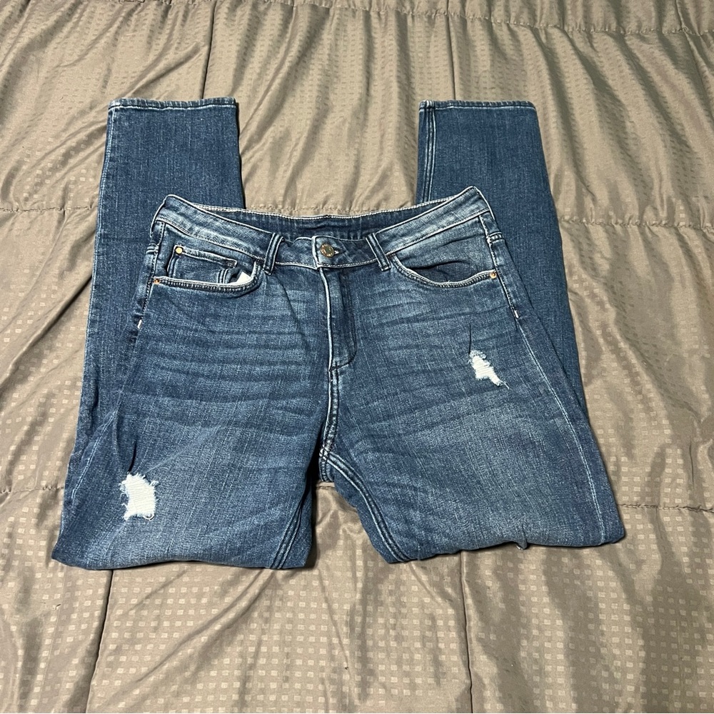 &denim jeans relaxed girls size 12-13y 12y 13y
